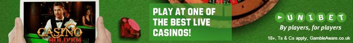 unibet live casino cashback